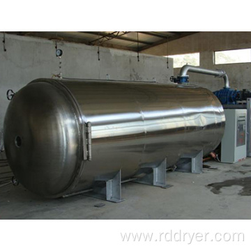 Pilot vacuum freeze dryer for food production